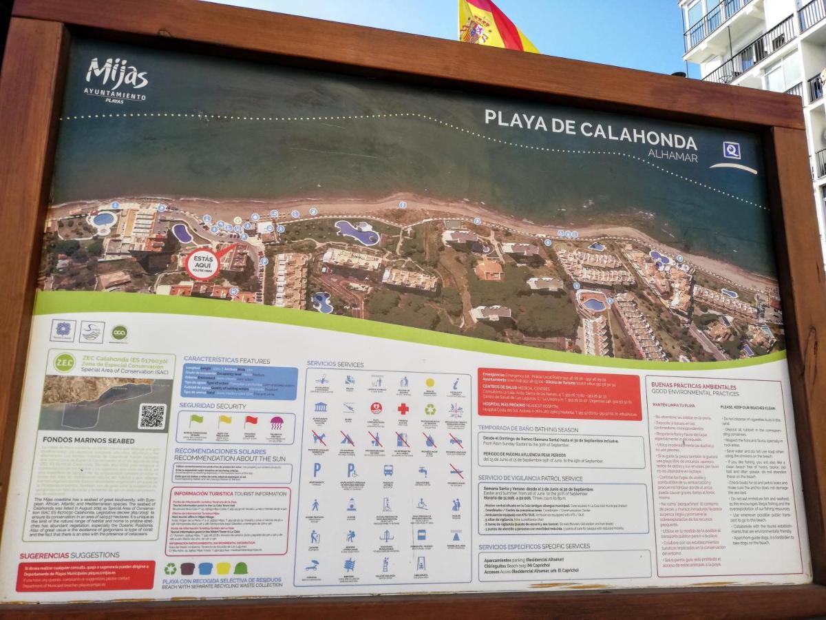 Apartamento MAR AZUL, primera línea de playa Sitio de Calahonda Exterior foto